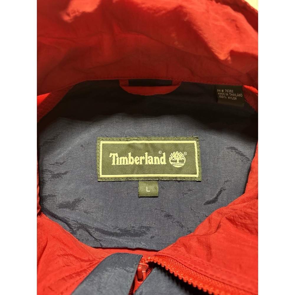 Timberland Vintage Jacket Rain Resistant Multi Pocket Size Large - Picture 10 of 14